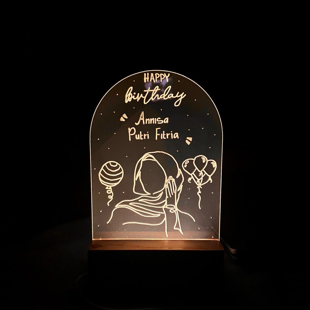 Lampu Akrilik