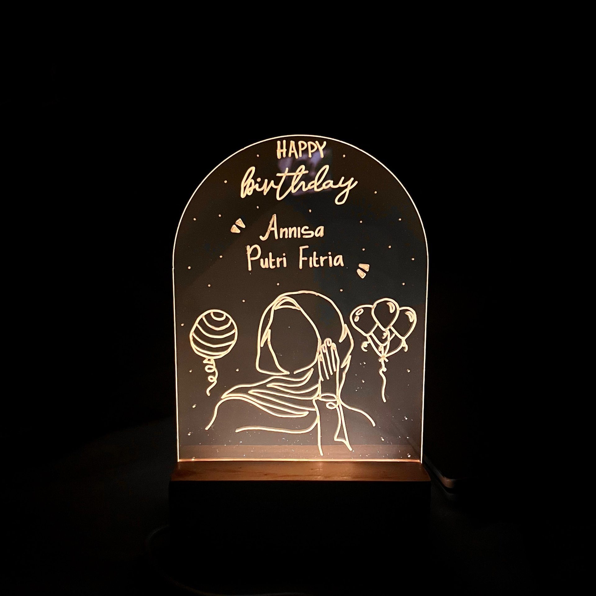 Lampu Akrilik