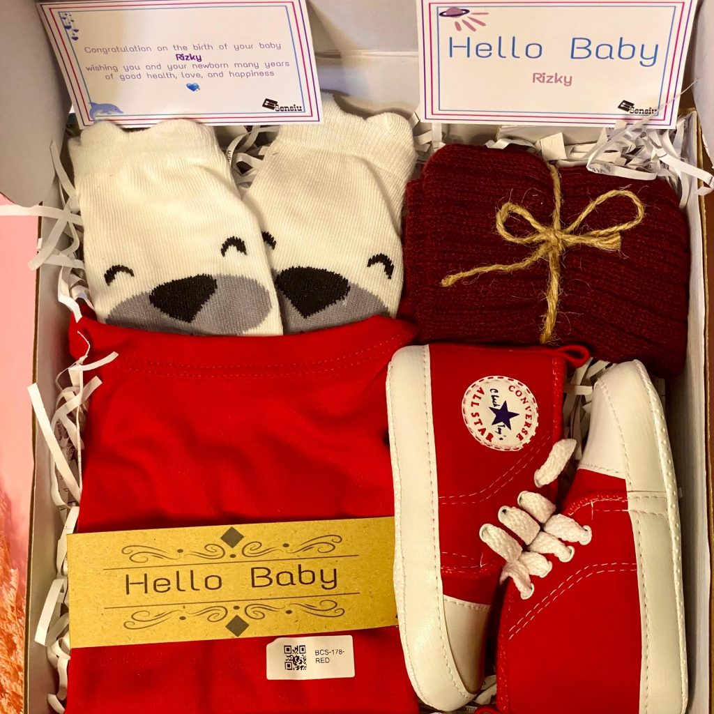 Hampers Bayi Boy Merah